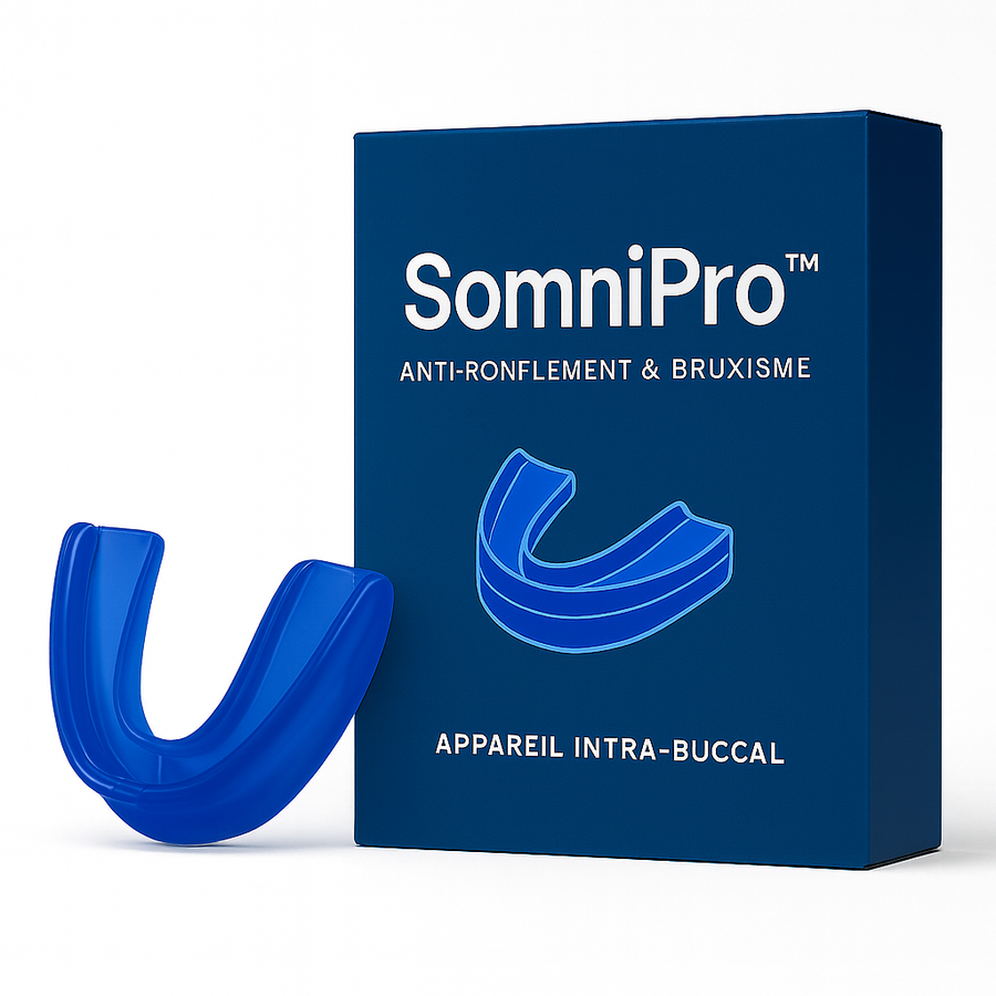 SomniPro™ – Gouttière Anti-Ronflement & Anti-Bruxisme